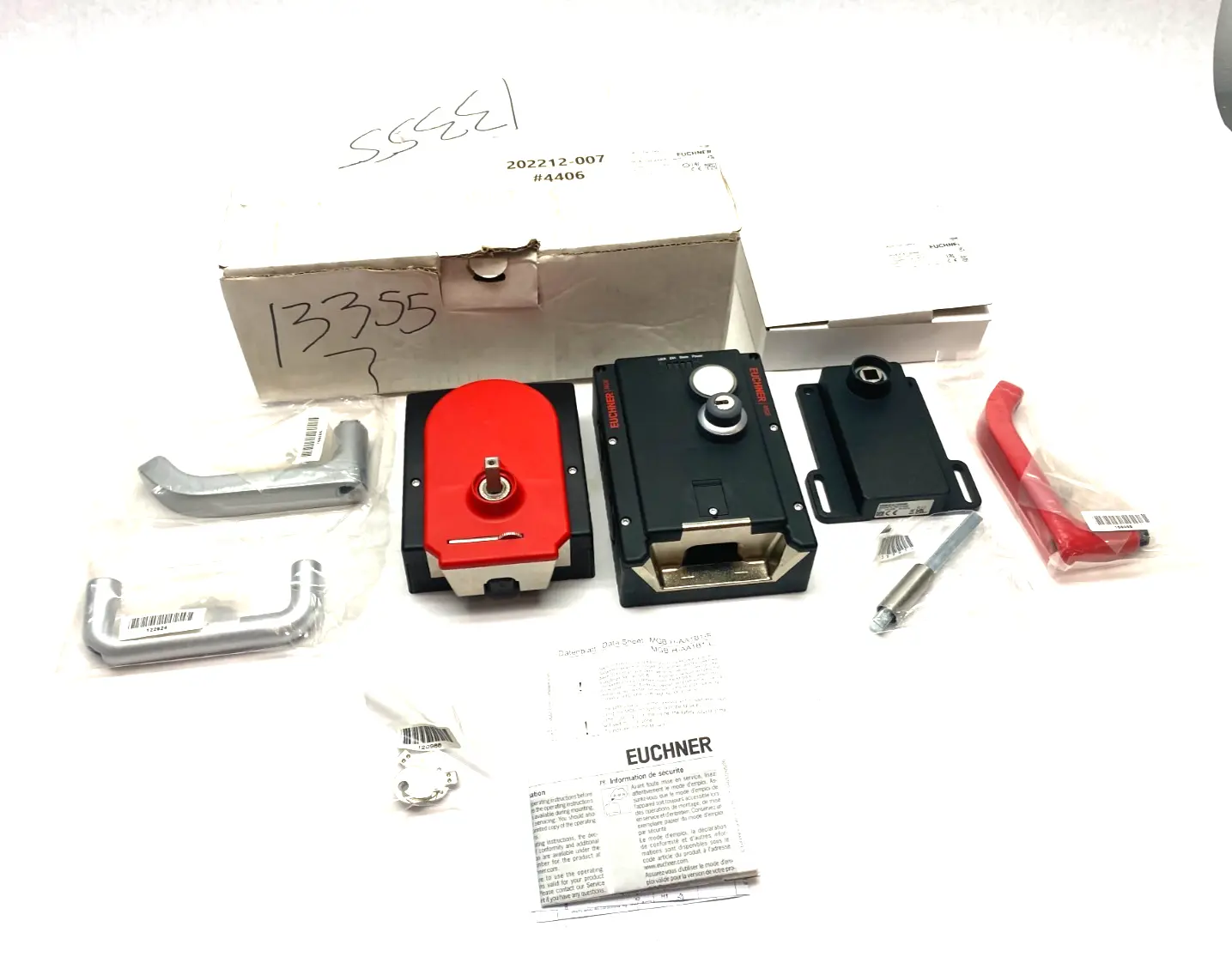 USED EUCHNER GUARD LOCKING MECHANICAL DOOR INTERLOCK SWITCH
