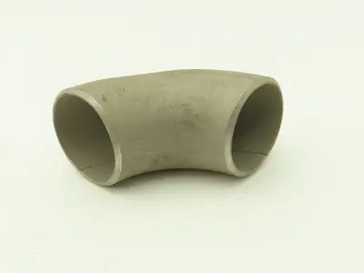 AFI 316L SCH 10 Stainless Steel 90° Elbow 1-1/2" Butt Weld  Lot of 5