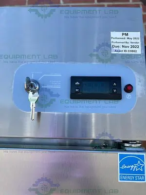 USED VWR GTVWG49FSSA STAINLESS STEEL DOUBLE DOOR FREEZER - 25°C 49 CU, FT.