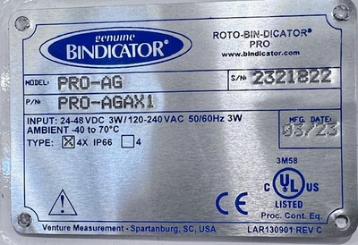 USED Venture Measurement Bindicator Pro-AG