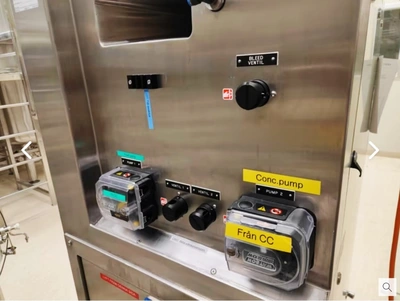 (3) Carr Centritech Cell 8 separation systems, 316L SS.