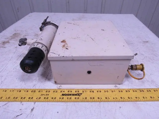 10" X 12" X 5" Central Lubrication Control Panel W/Filenco Air Dryer