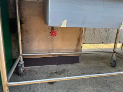 Used Falcon Restaurant Supply Used 60" Stainless Steel 3 compartment Ice Down Bar Table - SS161 Food Displays Illinois US | Falcon Restaurant Supply #1376032