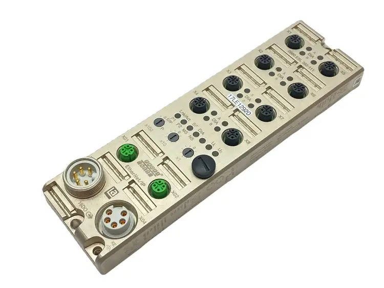 Used LUMBERG AUTOMATION MULTIPROTOCOL I/O DEVICE 8X M12 934882002 Input / Output Modules Michigan US | Maverick Industrial Sales #1091999
