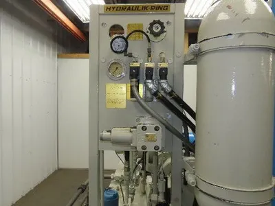 Hydraulik Ring 2-Pump Hydraulic Power Unit 100 Gal 5000psi 7/20 GPM 11/17Hp 480V