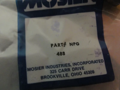 NEW MOSIER INDUSTRIES NPG 488