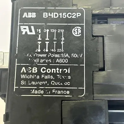 Used ABB BHD15C2P Miscellaneous Equipment (Electrical & Power) | Surplus Asset Holdings #1191763