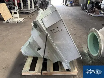 Used Processall 124 Cu Ft ProcessAll Plow Mixer Dryer, 304 S/S, Model 3500S Plow Mixers Ohio US | Federal Equipment Company #1337700