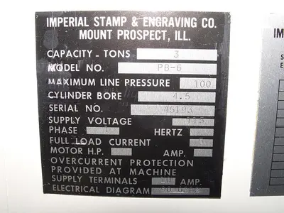 USED 1993 IMPERIAL PB-6
