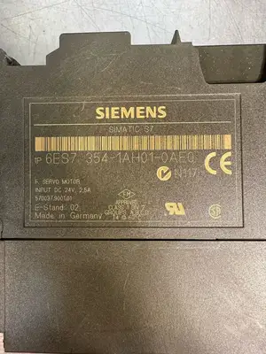 Siemens 6ES7-354-1AH01-0AE0 Simatic S7 Serv Motor INPUT DC 24V 2,5A (7.4.1)