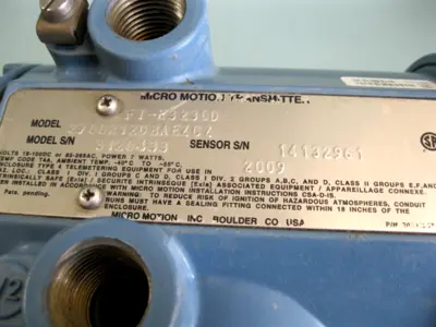 USED Micro Motion 2700 R12 DB AEZCZ