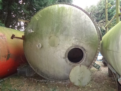27,000L Vertical Encl Tank S/S