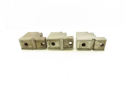 Hard Lathe 2-Step Smooth Chuck Jaws 50x100mm  Set of 3