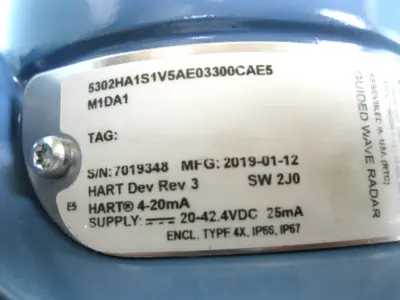 NEW Rosemount 5302 HA1S1V5AE03300CAE5M1DA1
