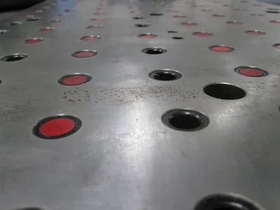 USED Chick WorkHolding Foundation Plate