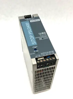 USED SIEMENS SITOP PSU3400 STABALIZED 24V/ 10A POWER SUPPLY