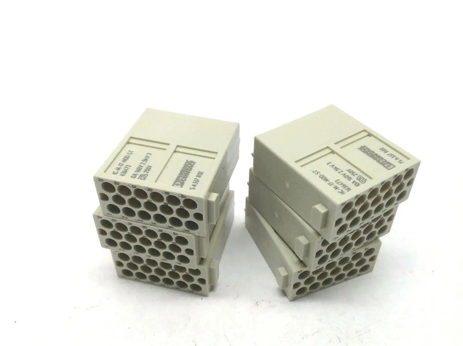 New | in-Stock Phoenix Contact Connector Inserts 1636486 10A 160V Contact Blocks Michigan US | Maverick Industrial Sales #1397298
