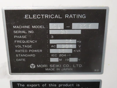 Used MORI SEIKI SL-25Y/500 CNC Lathes Minnesota US | Machinesused.com #1481812