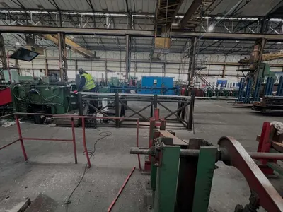 Used SAMUEL PLATT 40 TON DRAW BENCH LINE (14725) Draw Benches Connecticut US | Machinery International LLC #1558093