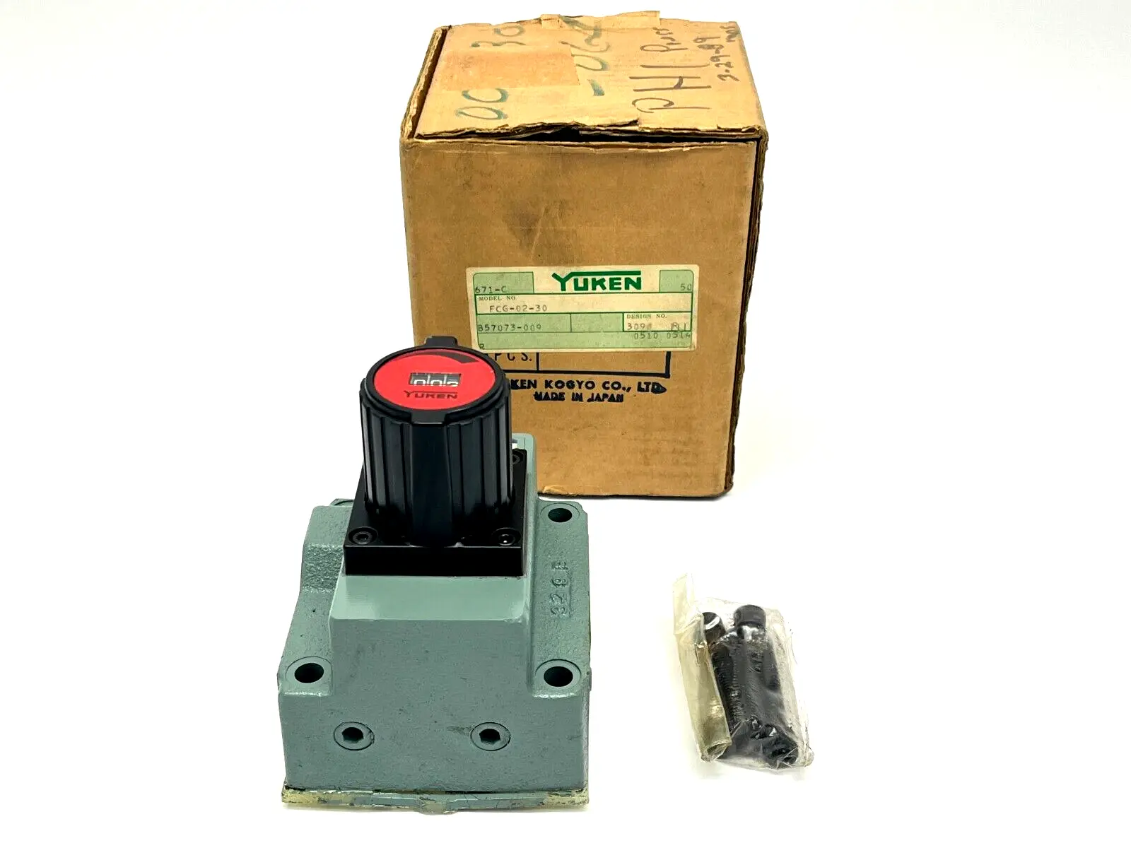 New | in-Stock Yuken FCG-02-30-3090 Valves/Fittings Michigan US | Maverick Industrial Sales #1463862