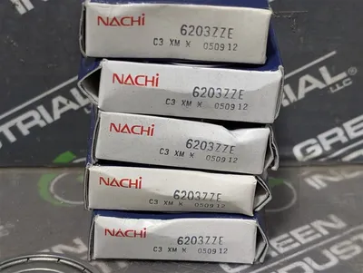 Lot of 5 Nachi 6203ZZE Single Row Deep Groove Bearings 17x40x12mm New NIB