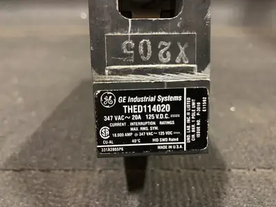 USED GENERAL ELECTRIC THED114020