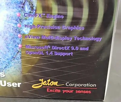 Used Jaton 3DFORCE FX-5200 TV 82208D/V5 Graphics/Video Cards South Carolina US | Palmetto Automation #1158580