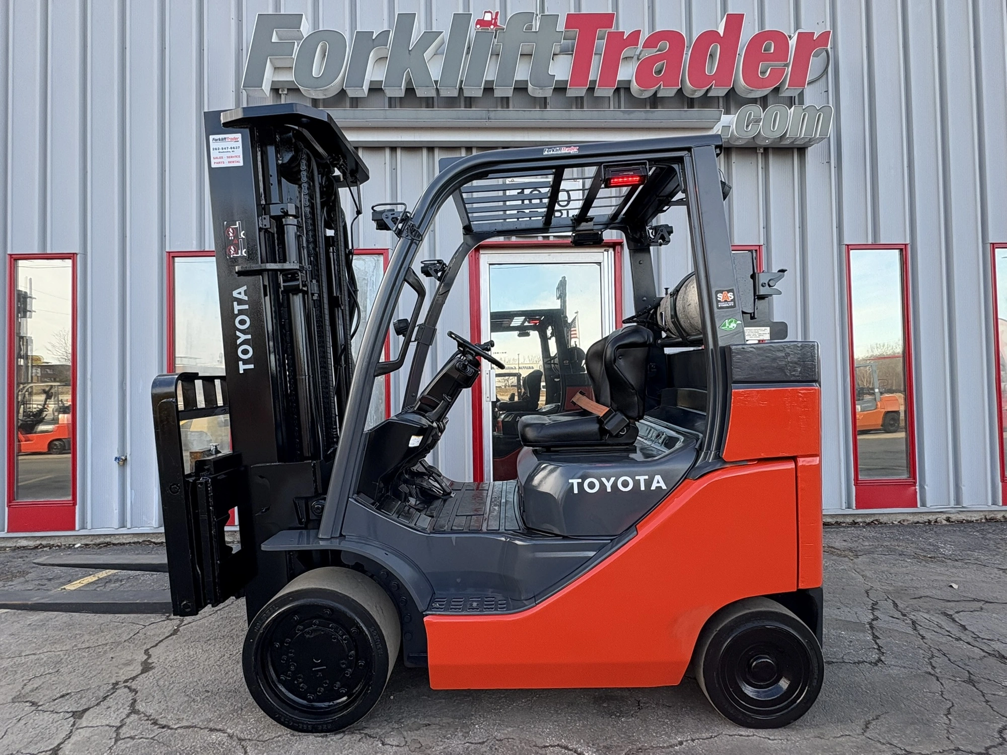 USED 2021 TOYOTA 8FGC35U-BCS