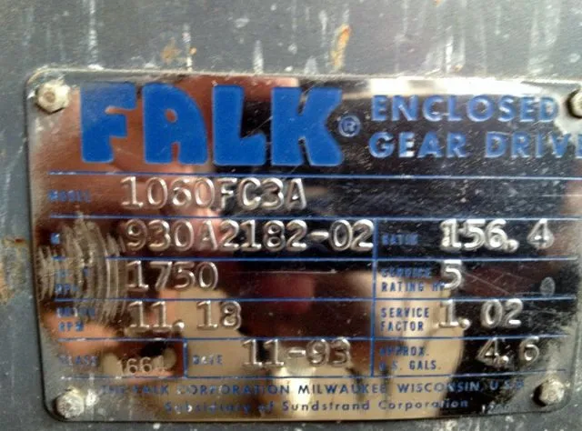 Used Falk 1060FC3A Gearboxes Minnesota US | Peak Machinery, Inc. #288973
