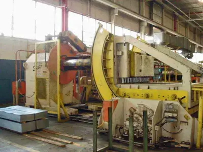 60" x 0.060" x 40,000 LB SESCO/VOSS CUT TO LENGTH LINE