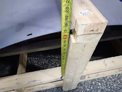 27 1/2" S/s Conveyor Belt