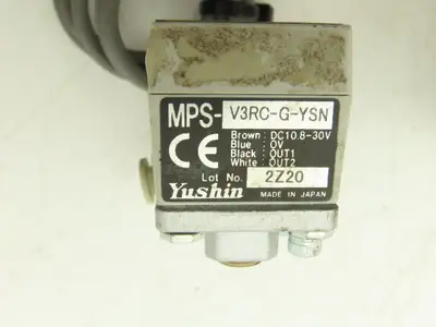 Yushin MPS-V3RC-G-YSN Digital Pressure Switch 10.8-30vdc 0-145psi Lot of 3