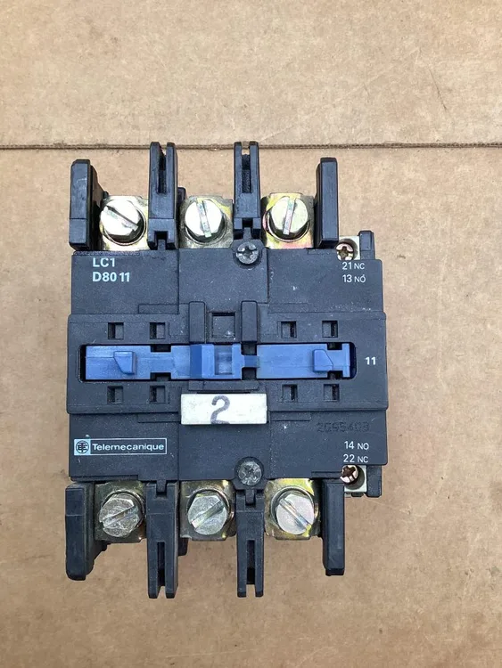 Used TELEMECANIQUE LC1-D8011 PLC Contactors Pennsylvania US | Moses B Glick #990333