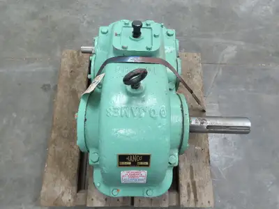D. O. James Gear MFG. Size 105 HD 25:1 Gear Reducer 5 Hp. Helical Gearbox