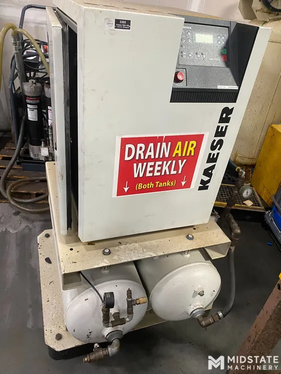 2000 KAESER SIGMA 0 Rotary Screw & Sliding Vane Air Compressors | Midstate Machinery