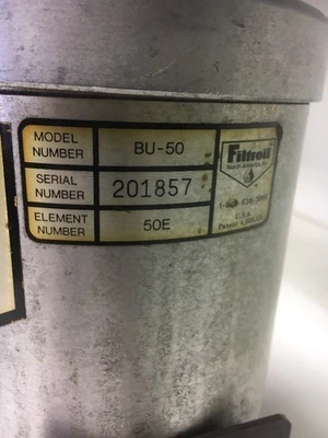 Used Van Dorn Demag BU-50 Plastics Processing Support Equipment Indiana US | J&J Industrial Supply #519710