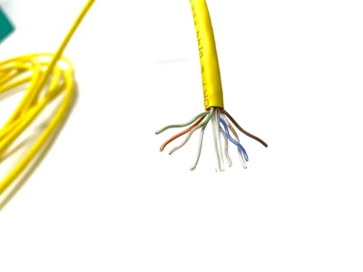 USED PANDUIT CABLE TX6000 CMP 75C 4PR/23AWG CAT. 6 U/UTP 10'