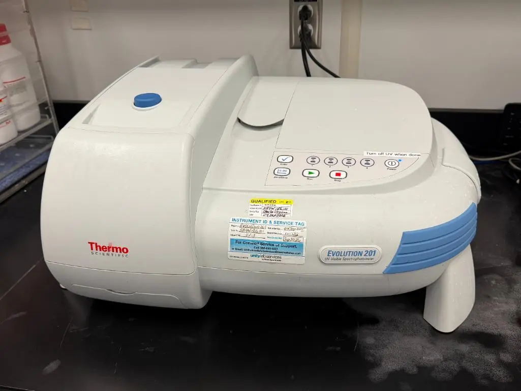 Used _UNKNOWN_ _UNKNOWN_ Spectrophotometer (UV-Vis, Fluor) Rhode Island US | Federal Equipment Company #1347613