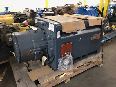 400 HP General Electric Synchronous Motor 720 Rpm 4800 Volts