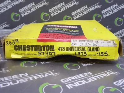 Chesterton 57407 478 Universal Gland Size 15 1.875" Shaft Diameter New NIB
