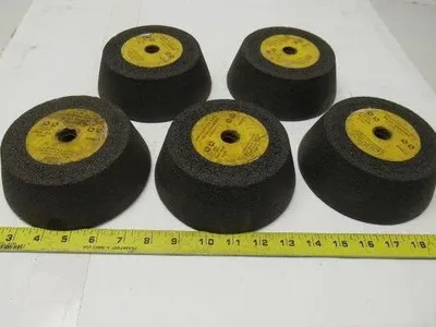 LAWSON PRODUCTS 85573 6"/ 4-3/4" X2 Cup Shaped Grinding Wheel Aluminum Oxide