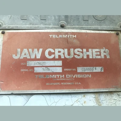 Telsmith 44in x 48in Jaw Crusher