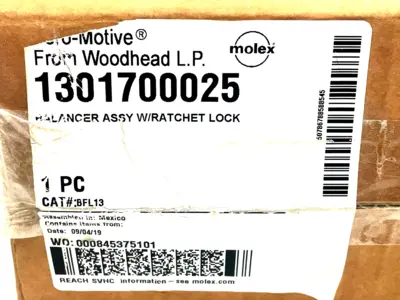 NEW MOLEX WOODHEAD 1301700025 BALANCER ASSY W/RATCHET LOCK BFL13