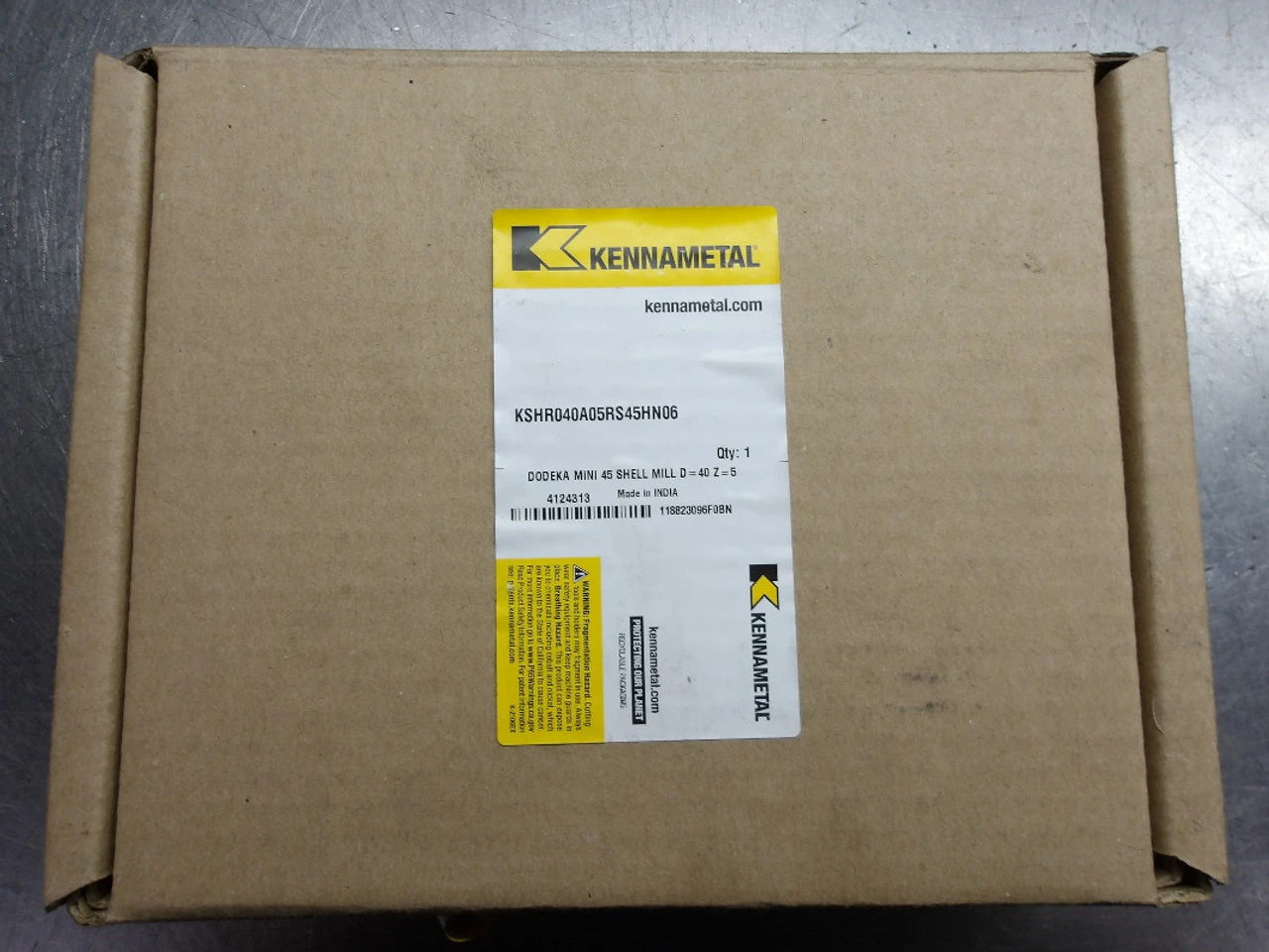 Kennametal 40mm Indexable Facemill 22mm Arbor KSHR040A05RS45HN06 (LOC13A)