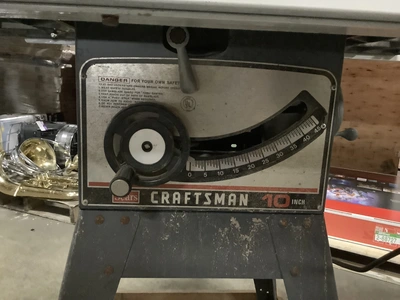 Used SEARS CRAFTSMAN 113.298720 Woodworking Table Saws Michigan US | Miedema Asset Management Group #1342044