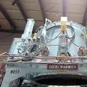USED SECO WARWICK VACUUM FURNACE 42131 VERTICAL ELEVATOR VACUUM FURNACE