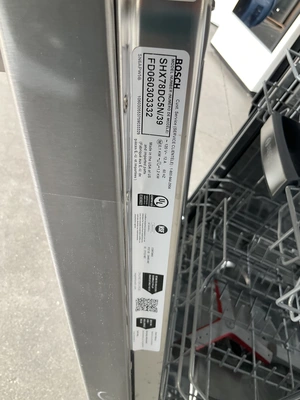 Used BOSCH SHX78DC5N/39FD060303332 Dishwashers Michigan US | Miedema Asset Management Group #1320870
