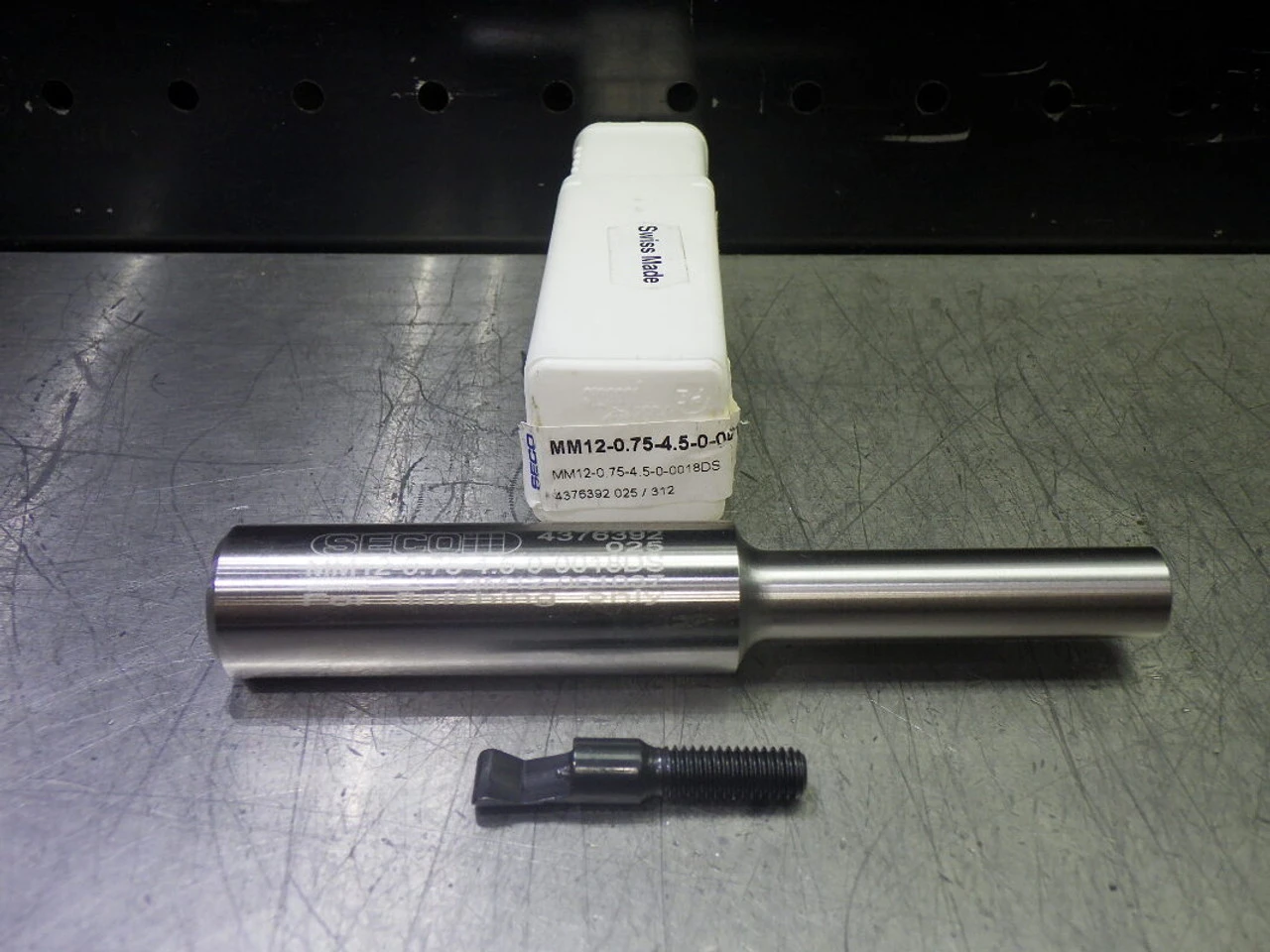 SECO MM12 Coolant Thru Milling Shank 19mm Shank MM12-0.75-4.5-0-0018DS (LOC2104A)