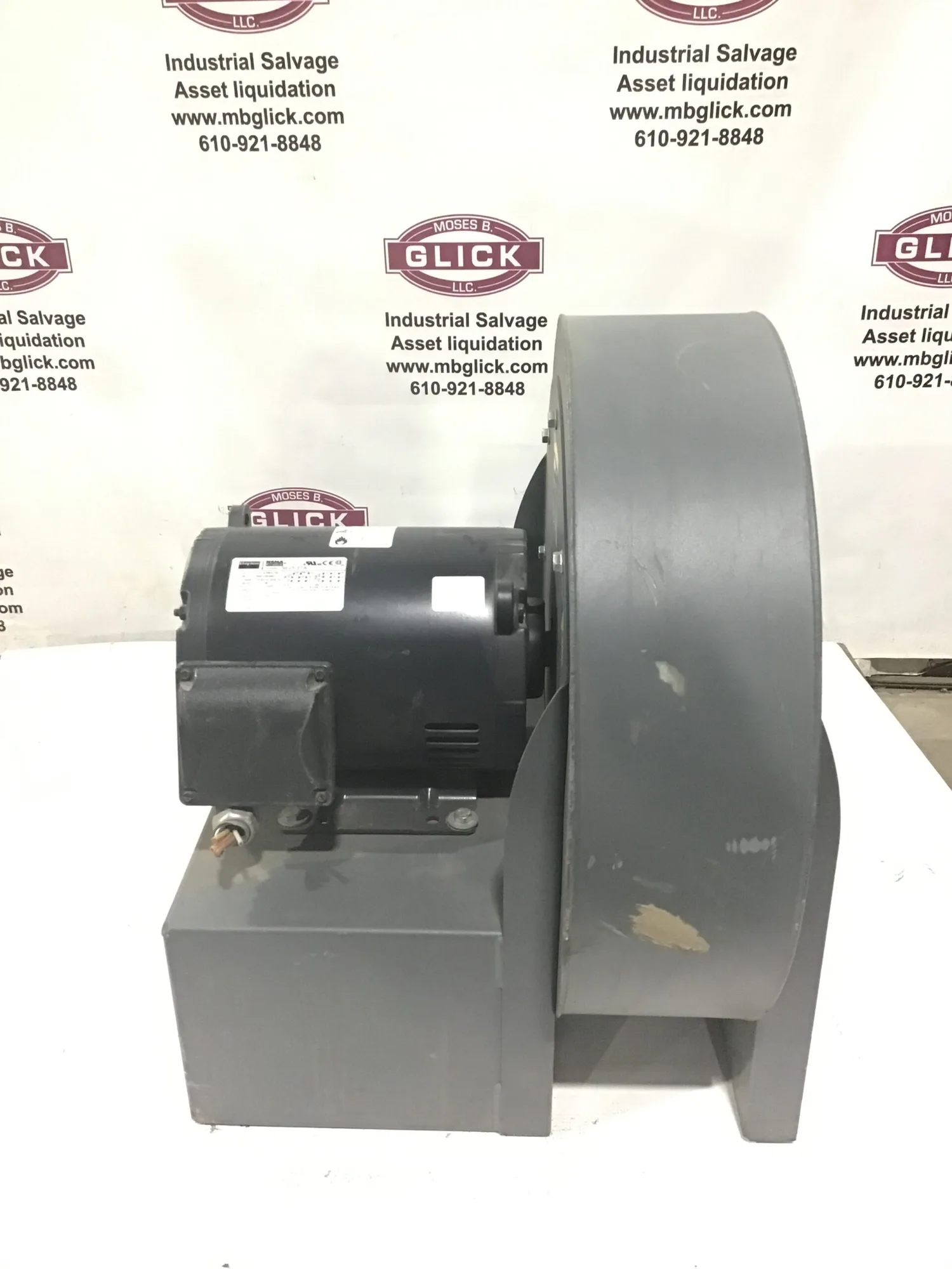 Dayton 4C330 Radial Blade Blower Fan 13-1/2″ Wheel Diameter