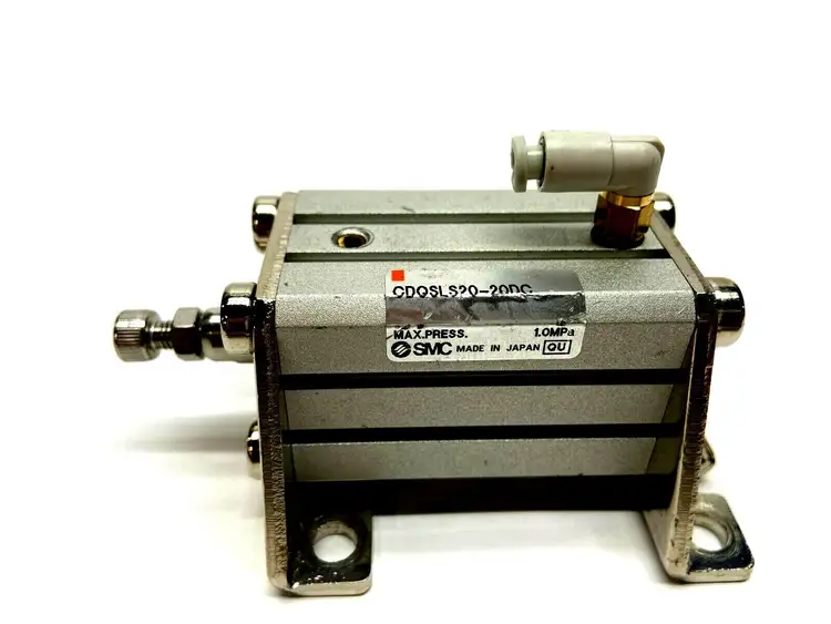 Used SMC COMPACT PNEUMATIC CYLINDER 20MM BORE Pneumatic Cylinders | Maverick Industrial Sales #1109484